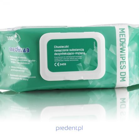 MEDIWIPES DM 100szt. chusteczki do dezynfekcji